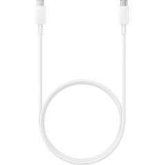 Samsung 1m USB 2.0 Type-C Cable - High-Speed White Charger Cable for Fast Data Transfer (Model: 8806090144059)